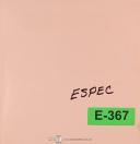 Espec-Espec WC-PT-560-H, Walk in Temperature Chamber, Operations and Maintenance Manual 1988-WC-PT-560-H-01